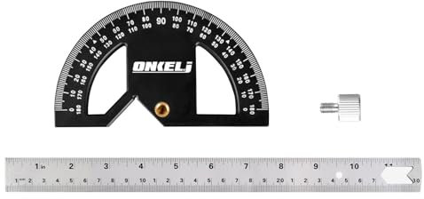 Angle Finder Tool - Edge Ruler Angle Measuring Gauge,Multi-Function Construction Tools for Carpenter Enthusiast and Professionals