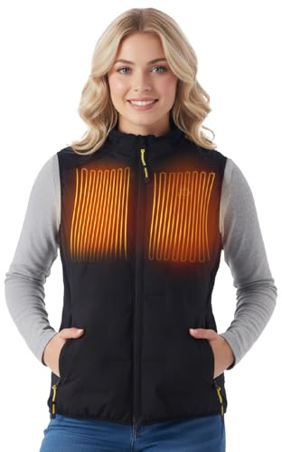 InoKraft Heated Gilet womens, Lightweight Quilted heated Vest for women