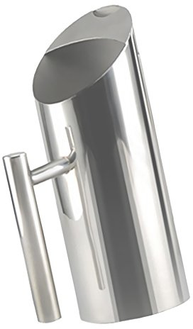 Jarra de agua de acero inoxidable con protección contra el hielo, contenedor para bebidas, fiesta, 2 L