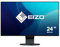 EIZO FlexScan EV2451-BK 60,4 cm (23,8 Zoll) Ultra-Slim Monitor (DVI-D, HDMI, D-Sub, USB 3.1 Hub, DisplayPort, 5 ms Reaktionszeit, Auflösung 1920 x 1080) schwarz