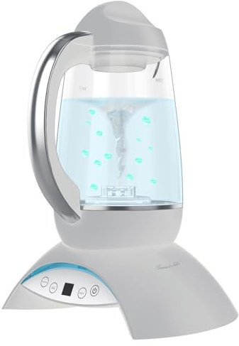 Rosenstein & Söhne Wasserstoffwasser: Wasserstoff-Ionisator für Trinkwasser, LCD-Display, 2 Liter, 2 Stufen (Ionisator Wasser, Wasseraufbereiter, Geräte)