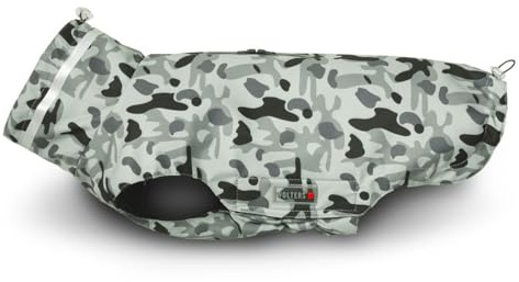 Wolters Outdoorjacke Camouflage für Mops & Co., Größe:32 cm, Farbe:grau/schwarz