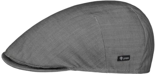 Lipodo Uni Light Flatcap Schiebermütze Stilvolle Schirmmütze Herren Made in Italy Frühjahr Sommer