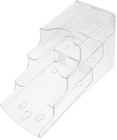 VILLFUL Transparenter Lotteriehalter Zum Aufhängen Wand Kartenhalter Aus Hochwertigem Material Platzsparendes Aktenorganisator Für Büro Broschürenständer Mit Durchsichtigem Design Zum