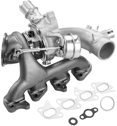 VEVOR Turbocompressore Compatibile con Kit Guarnizioni, Turbocompressore di Ricambio per Motore Auto con Chevy Chevrolet Cruze 2011-2019 1,4 T 781504-5001S 781504-0005 55565353 781504-0001 860156