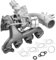VEVOR Turbo con Kit Juntas, Turbocompresor a Motores de Automóviles, Compatible con Chevy Chevrolet Cruze 2011-2019, 1.4T, 781504-5001S, 781504-0005, 55565353, 781504-0001, 860156, 330 x 270 x 195 mm