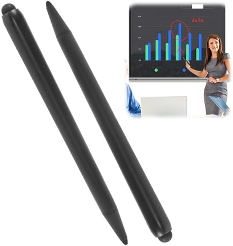 Stylus Pens for Touch Screen, 2pcs Whiteboard Capacitive Pen Universal Electronic Screen Touch Pen Interactive Digital Stylus ABS for Lectures Conferences Training Exhibition Halls (Not for Laptops)