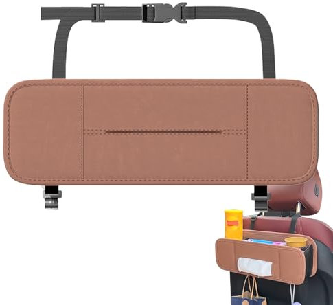 Arrangör för bilhuvudstöd, förvaringslåda för nackstöd | kapacitet förvaringsbox med kapacitet – hängande servett förvaringsbox kopphållare arrangörer för Au nackstöd