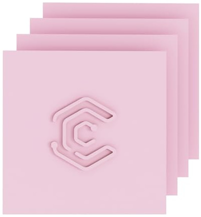 Creatorally Paquete de 4 hojas de madera contrachapada de colores prepintadas, tablero de tilo de 12 x 12 x 1/8 pulgadas (3 mm), ideal para cortar con láser, grabado, manualidades, adornos