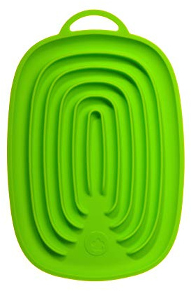 Kochblume Multiablage | Ablage für Küchenhelfer | Premium-Silikon | Hitzebeständig | Spülmaschinenfest | 22cm | Farbe: limette