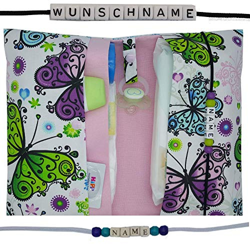 Große Windeltasche XXL mit Name Wickeltasche
