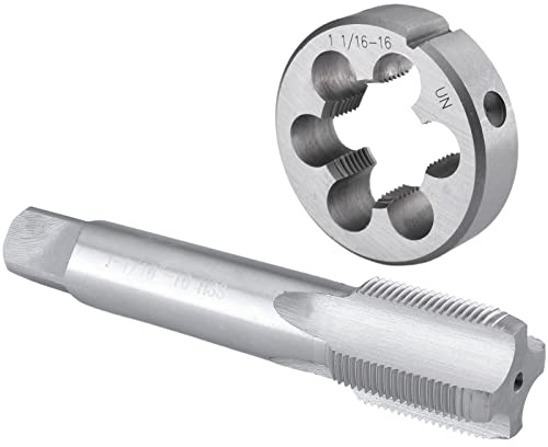 Burkit 1 1/16-16 UN Tap and Die Set Right Hand