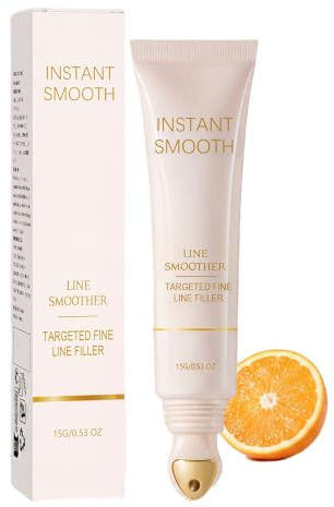 Instant Smooth Primer Lissant Les Lignes, Remplisseur De Ridules Flouteur Avec Vitamine C Et Niacinamide, Atténue Rides Et Pores Pour Peaux Matures (1 PCS)