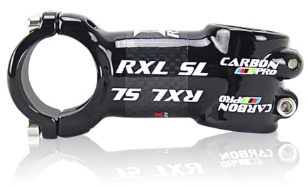RXL SL Pipa Manubrio Bici Corsa Attacco Manubrio MTB 1-1/4Attacco Manubrio Bici da Corsa Attacco Manubrio -6 Gradi 60/70/80/90/100/110/120mm