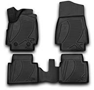 Element Passgenaue Premium 3D Gummimatten Fussmatten passend für Lada 4х4, 3 - Türen, 1993-2021, 4 TLG, Schwarz