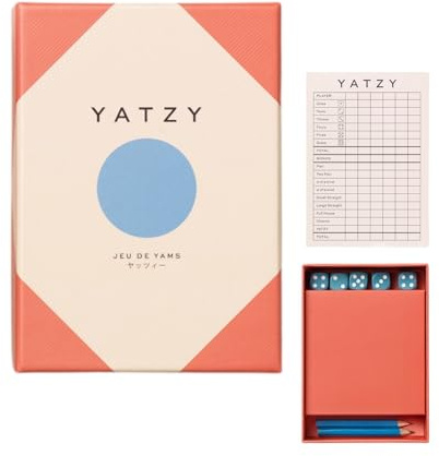 Printworks Play Yatzy Kniffel Würfelspiel aus Kunststoff, PW00511