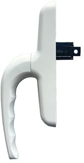 Maniglia Cremonese per anta a ribalta vasistas finestra balcone 6011.10 (Bianco)