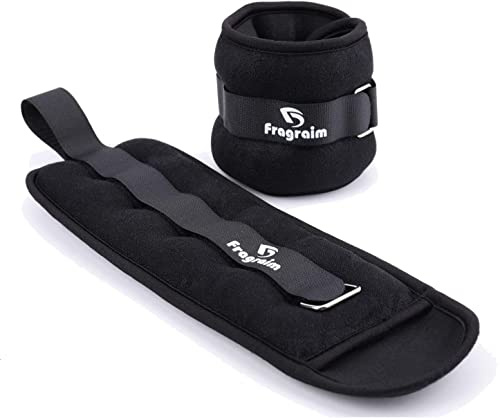 Knöchelgewichte, 2 kg x 2 Beine, Handgelenk, Armgewicht für Damen, Herren und Kinder, bequem und weich, perfekt für Pilates, Tanzen, Laufen, Walking, Fitness, Workout
