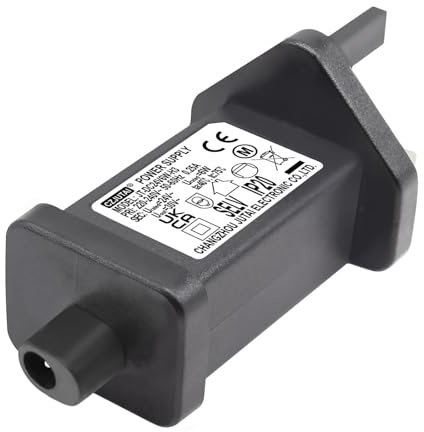 24V 6W LED Power Plug CZJUTAI JT-DC24V6W for String Lights - Indoor-Outdoor Power Adapter IP20 for Christmas Tree