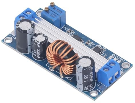 Convertitore Boost Regolatore di Tensione Variabile Modulo di alimentazione abbassatore regolabile Modulo di alimentazione regolatore di Tensione per Pannello Solare Pompa Regolata a Basso Rumore