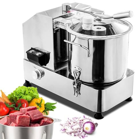 Commercial Food Processor Heavy Duty，Meat Grinder Veggie Cutter Mincer ，Electric Vegetable Chopper for Potato, Onion, Ginger, Cabbage,9L