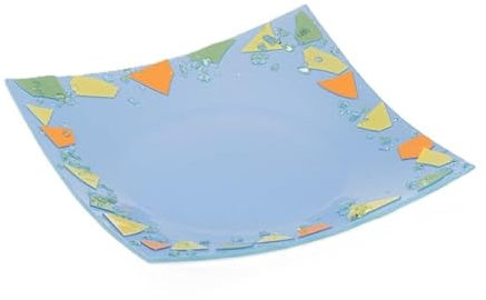 Sospiri Venezia - Piattino Decorativo, Soprammobile, Idea Regalo e Bomboniere per Anniversario e Compleanno, Confezione Elegante, Casa e Ufficio, Made in Italy, 9 x 9 cm