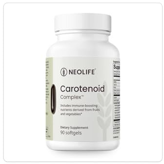NeoLife Carotenoid Complex, 900 mg Carotenoid Blend with Beta-Carotene, Lutein, Lycopene & Zeaxanthin, Eye Health Supplements, 90 Softgel Capsules