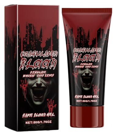 Gel Di Finto - Fallo | 1,76 Oz Gel Di Realistico Per Trucco SFX, Effetti Speciali Lavabili Falso Per Halloween, Feste, Teatro Teatrale, Simulazione Dal Naso, Cosplay Di Zom