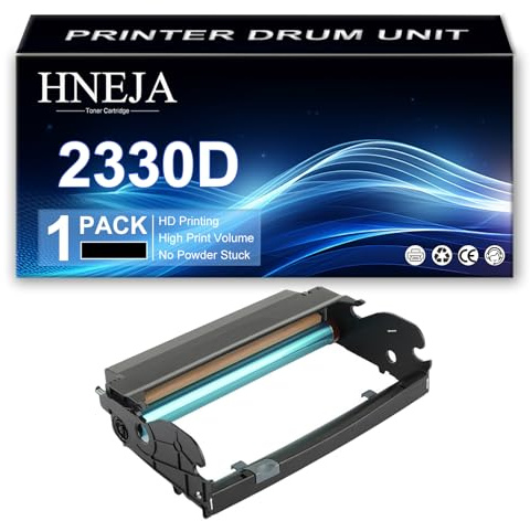 HNEJA 2330D Trommeleinheit, Kompatible Bildeinheit PK496 330-8988 für Dell 2330 2330D 2330DN 2350 2350D 2350DN Drucker,Black-1 Pack