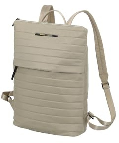 Travelite Rucksack BARBARA STEPP, leichter City Rucksack aus Nylon mit Trolley-Aufsteckfunktion, 8 L, 30 x 39 x 12 cm, 0,5 kg