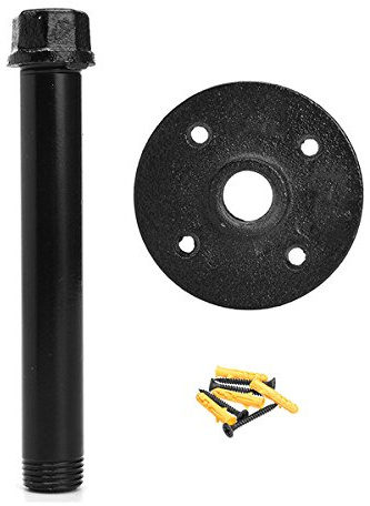 EsportsMJJ 1/2 Pollici Industrial Staffa Per Tubi 160/260Mm Supporto Per Mensole In Ferro Pesante Con Raccordi A Flangia - 160Mm