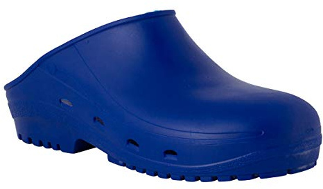 REPOSA Easy - Zoccoli Sanitari Donna e Uomo in Gomma con Suola Antiscivolo SRC, Ciabatte Sanitarie Anatomiche Senza Laccetto, Scarpe Sanitarie Infermieri Sterilizzabili, Antishock e Traspiranti