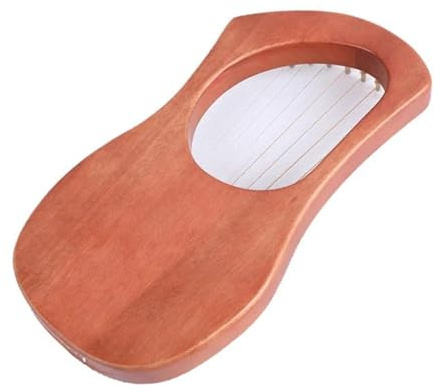harfe instrument Mahagoni-Lyra-Harfe 7 Saiten Traditionelle Musikinstrumente Professionelles Mini-Piano Für Musikliebhaber