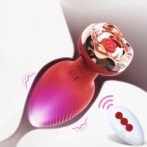Plug Anale-Dilatatore Donna Vibratore Donna Vibratore Anale Comando A Distanza Prostata Vibratore Plug Analesex Toy Plug Analesex Kit Giochi Erotiici Per Donna Vibratore Uomo 10 Modalità