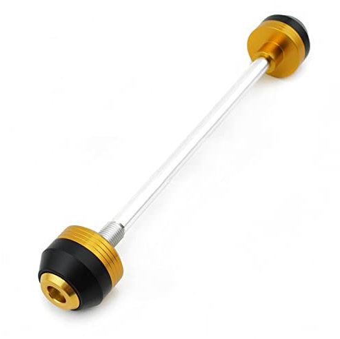 Sturzpads Motorrad Für Y┐amaha FJR 1300A 2006-2017 16 15 14 13 Crash Protector Motorrad Vorderrad Achse Gabel Slider(Gold)