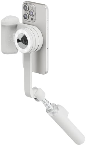 ShiftCam Travel and Creator Kit – MagSafe-Compatible Mobile Creator Bundle for iPhone and Android, Compact Phone Grip, Adjustable LED Light, Extendable Bluetooth Tripod for Vlogging