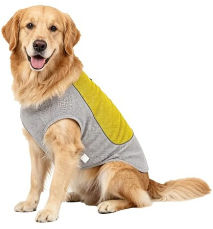 Gilet Rafraîchissant pour Chien avec Sac À Glace, Respirant Et Réglable | Gilet Rafraîchissant Respirant Pour Chien Avec Poche Pour Sac De Glace, Réglable, Idéal Pour L'été, Les Promenades, Les Voyag