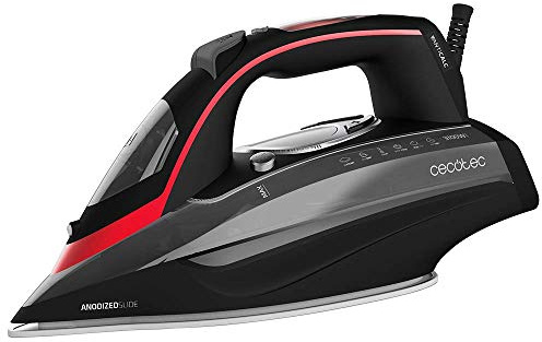 Cecotec Centro de Planchado Compacto 3D ForceAnodized 950 Smart i-Pump, 3100W. Golpe de Vapor 230 g/min. Suela Anodizada. Vapor Continuo 65 g/min.