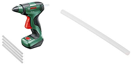 Heißklebepistole PKP 3,6 LI+DIY Klebesticks Ultra Power 7mm milchig