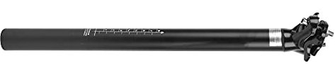 Fahrrad-Sattelstütze, Mountainbike-Sattelstütze 30,9x400mm 3D-Schmieden Exquisite Robustheit und Haltbarkeit für MTB-Rennrad BMX-Rennräder(Black)
