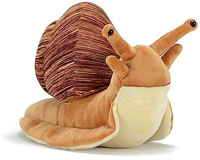 lilizzhoumax Schnecke Kuscheltier Plüschtier 40cm | Schnecke Kawaii Realistische Spielzeug Tiere Ostern Geschenk für Kinder Jungen Mädchen Heimdekoration