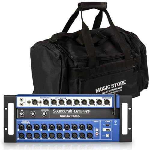 Soundcraft Ui24R + Travelbag 2 - Mischpult Set
