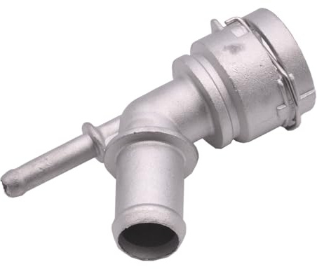Conector de brida de salida de agua del refrigerante de aluminio para Audi A3 VW Golf MK4 para Bora Beetle Skoda Octavia Seat Leon Toledo 1999-2004 1998-2005 1J0122291B