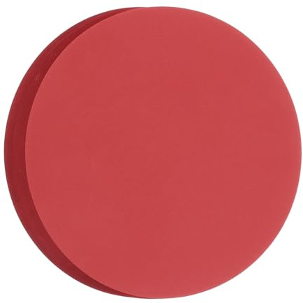 QUARKZMAN 30 Stück Rote Kreis Ausschnitte Papier, 8 Zoll Runde Ausschnitte 200gsm/75lb Kreis Karton für DIY Basteln Klassenzimmer Pinnwand Dekoration