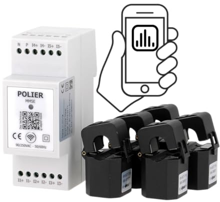 POLIER MM5E5C : Ecocompteur Mono WIFI 5 postes - RE2020-5 TC ouvrants