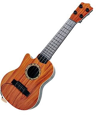HEALSOPTHY Chitarra Giocattolo per Plastica Simulazione Musicale Strumento Educativo per Principianti Ragazzi e Ragazze Regalo e Decorazione