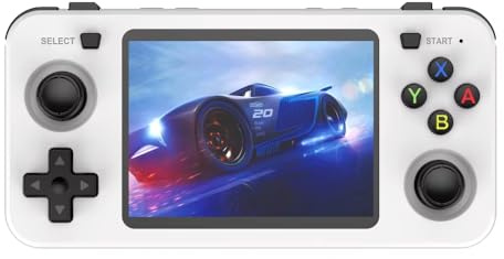 Consola de Videojuegos portátil Retro R36H con Pantallas IPS de 3,5 Pulgadas, Tarjeta integrada de 128 GB y 20.000 Juegos, Sistemas Linux de código Abierto