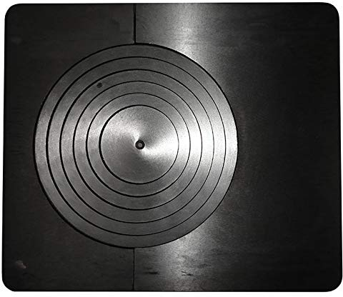 Zoppas Piastra in ghisa per stufa cucina a legna completa di cerchi - 535 x 445 mm. - K6703