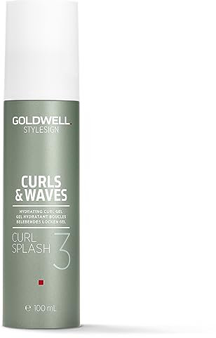Goldwell StyleSign Curls & Waves, Curl Splash Hydrating Curl Gel for Curly Hair, 100 ml