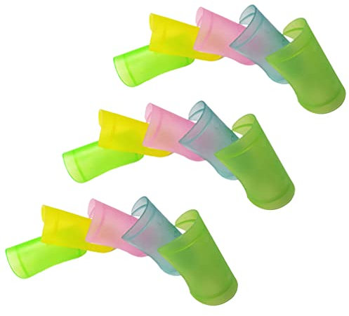 MILISTEN 15st Dimo-schutzhülle Fingerauflage Für Flöte Flötenmundstück Silikon-fingerabdeckung Für Flöte Nützliche Flötenschützer Abdeckungen Für Chinesische Flöten Dimo-kleber Abs Daumen